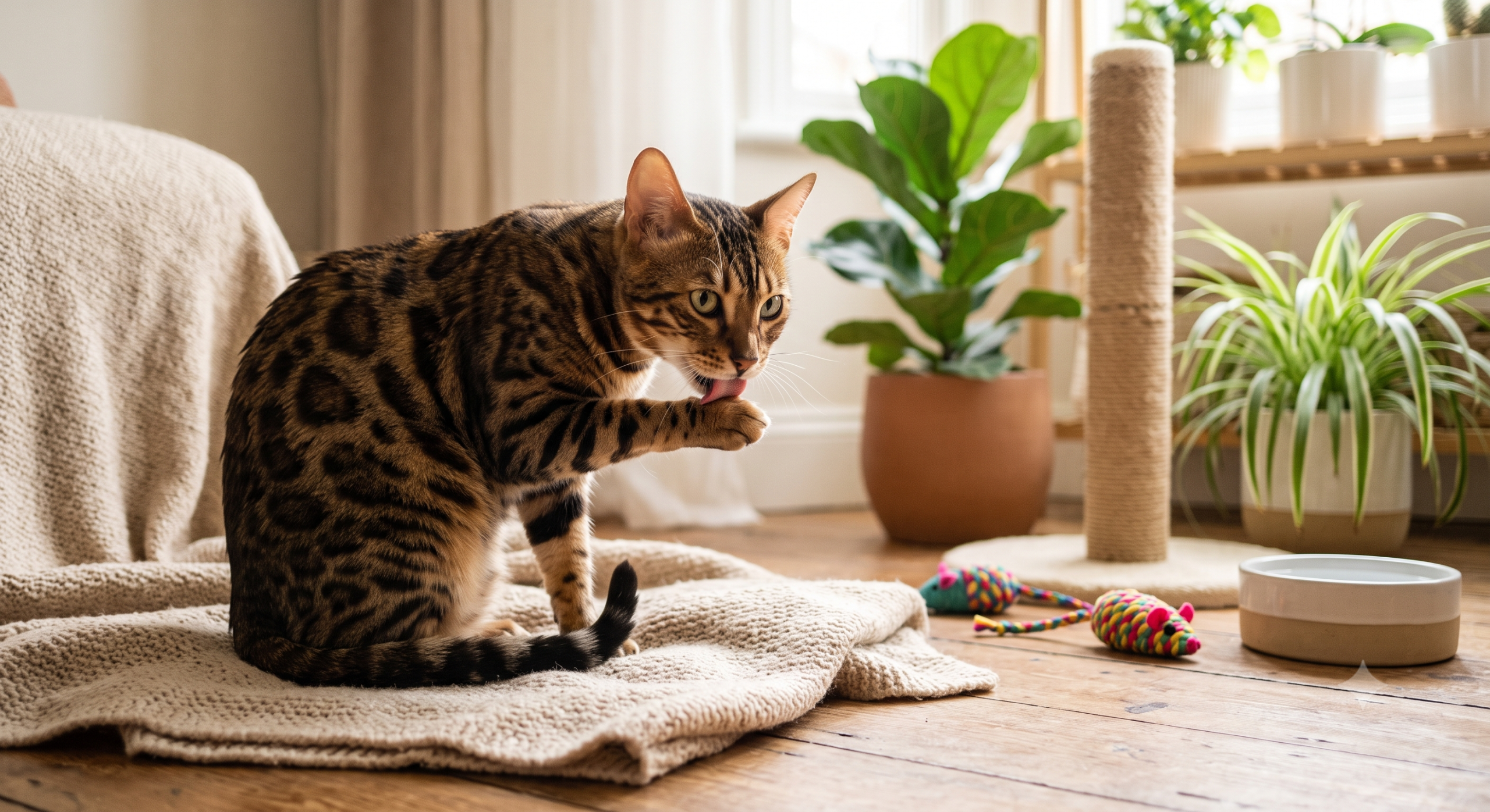 Guía Completa de Cuidados del Gato Bengala: Energía, Salud y Bienestar