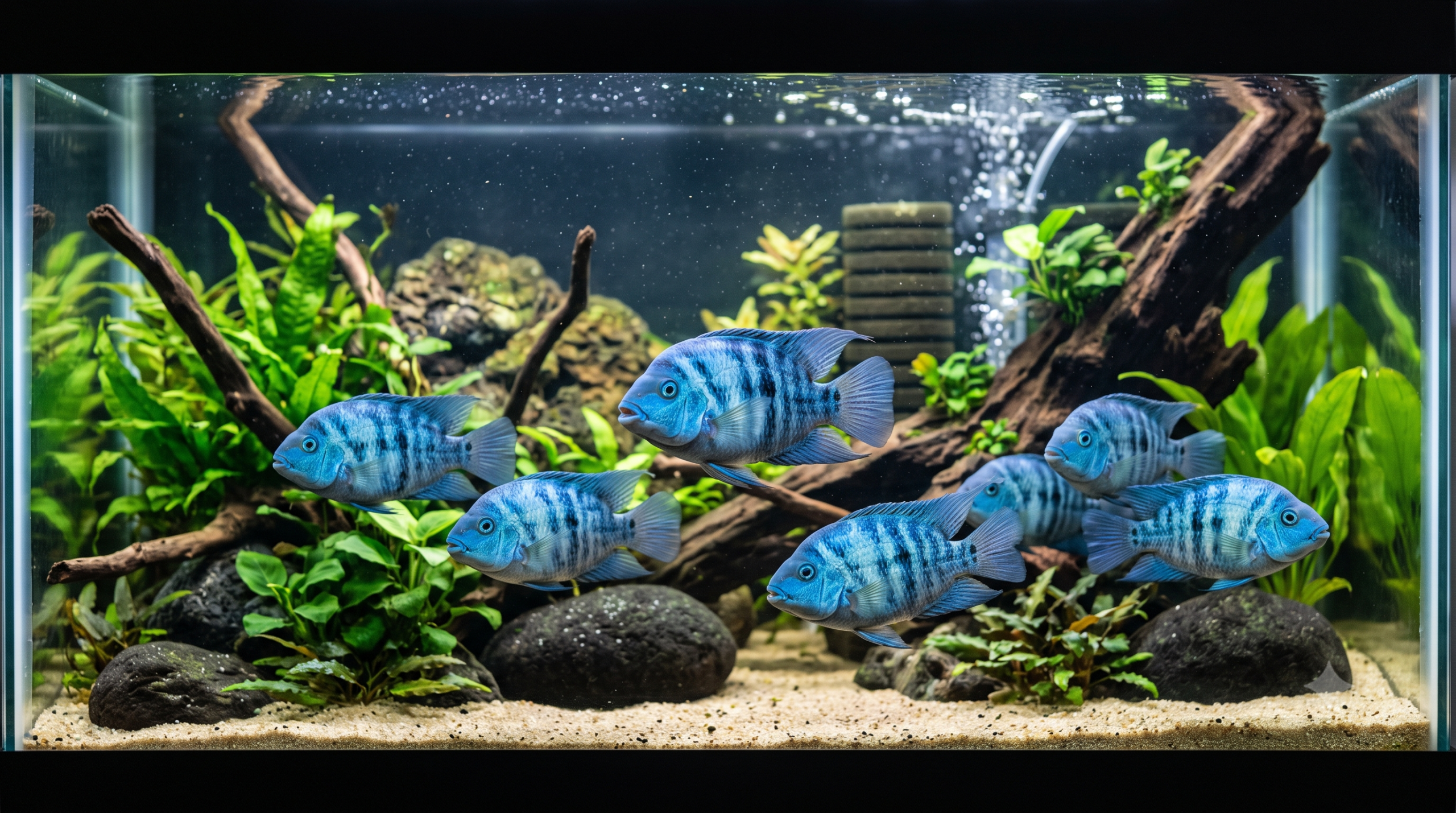Guía Completa de Cuidados del Cíclido Polar Azul (Polar Blue Parrot)