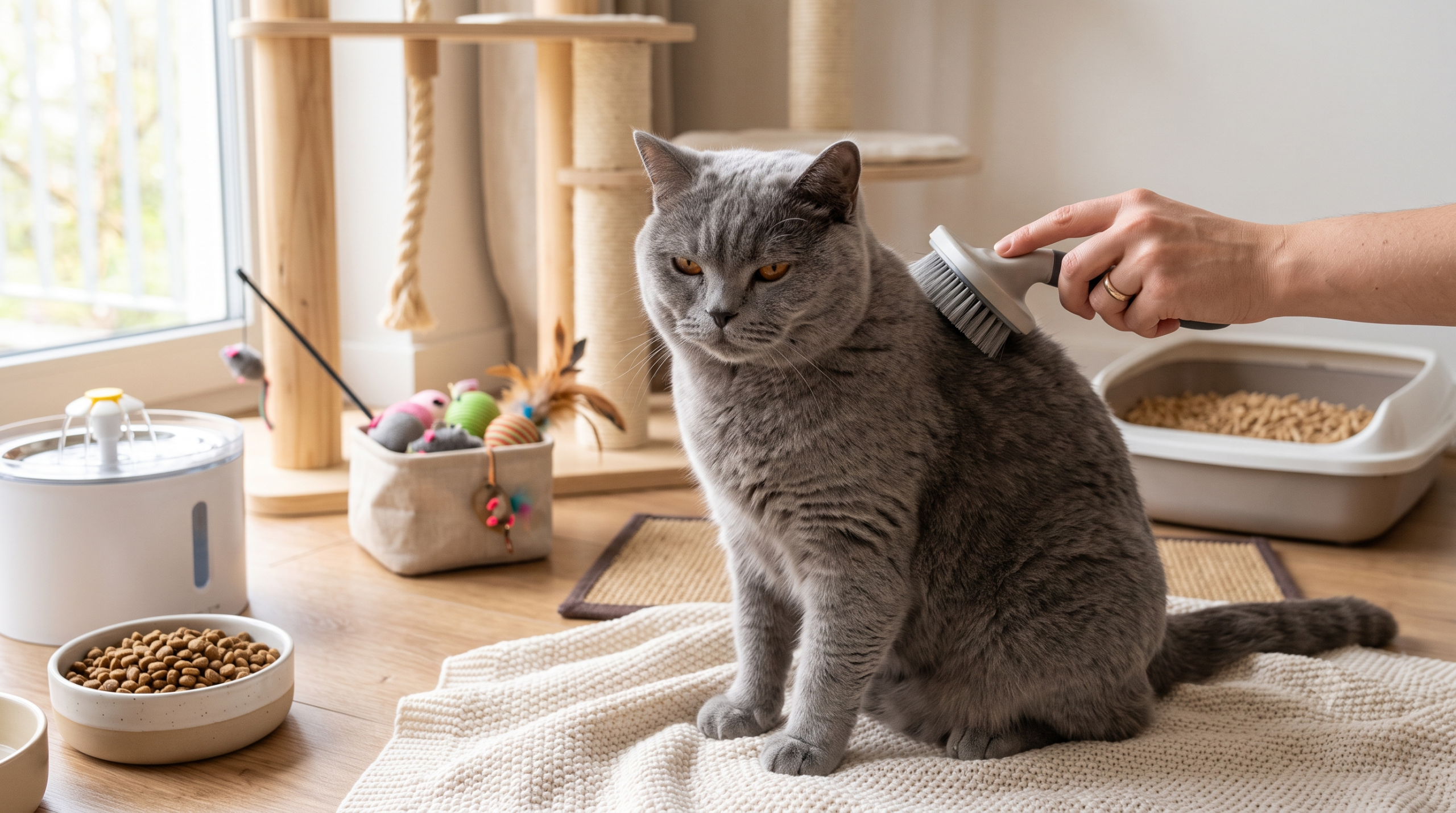 Guía Completa sobre el Cuidado del Gato British Shorthair
