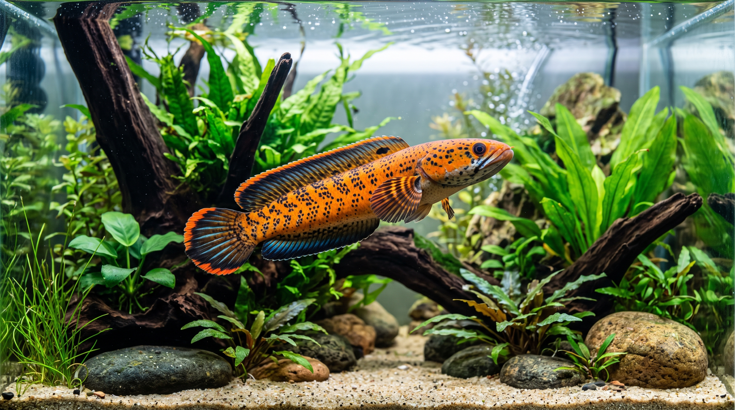 Guía Completa de Cuidados de la Channa Auranti (Channa aurantimaculata)