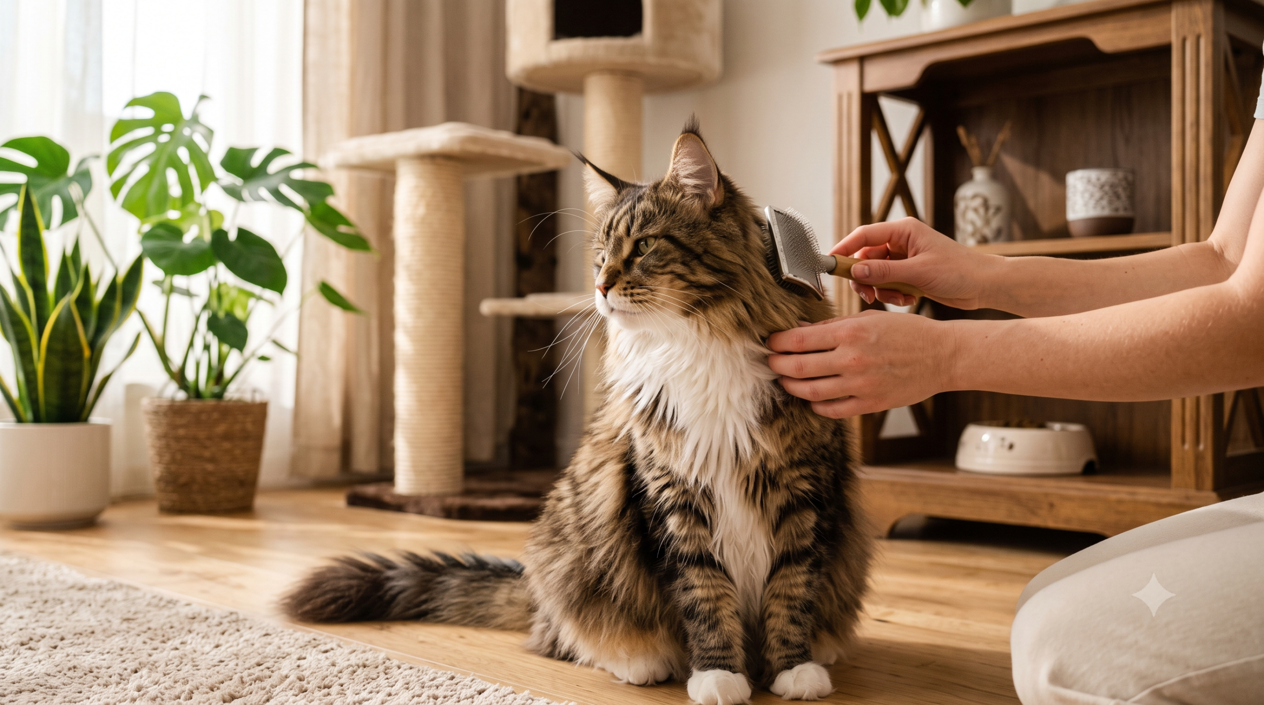 Guía Completa de Cuidados del Gato Maine Coon: El Gigante Amable